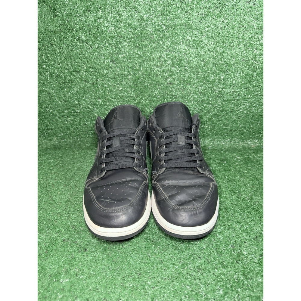 Air Jordan 1 Retro SE Low Black Elephant Print Mens Size 13 Basketball Shoes - Picture 5 of 9